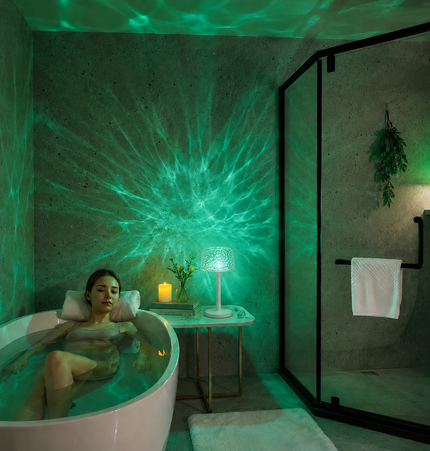 AquaGlow™ – Lampada Spa Impermeabile