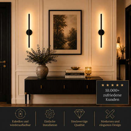 Linea — Applique Murale Sans Fil (DE) (Gold)