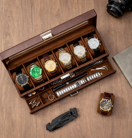 Cofanetto Porta Orologi (6 + 1)