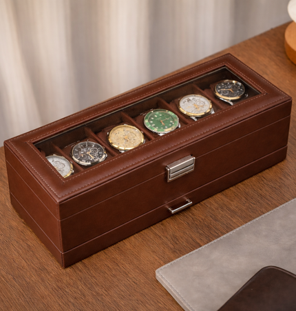 Cofanetto Porta Orologi (6 + 1)