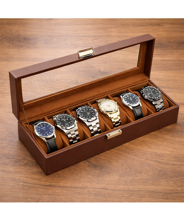 6-Slot Watch Organizer