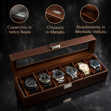6-Slot Watch Organizer