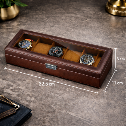 6-Slot Watch Organizer