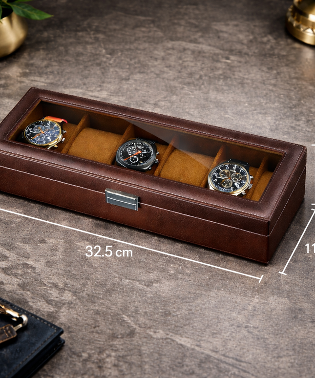 6-Slot Watch Organizer