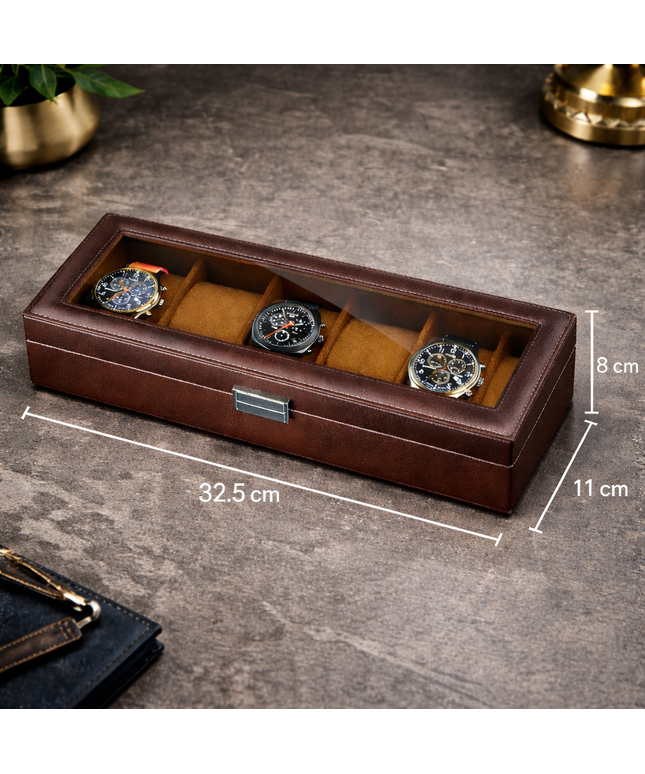 6-Slot Watch Organizer
