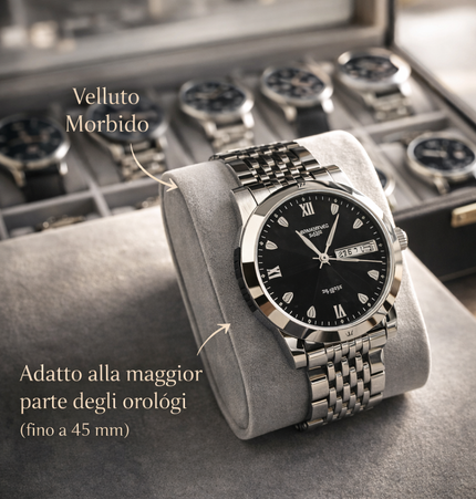 Cofanetto Porta Orologi (12 posti+Cassetto) - Nero