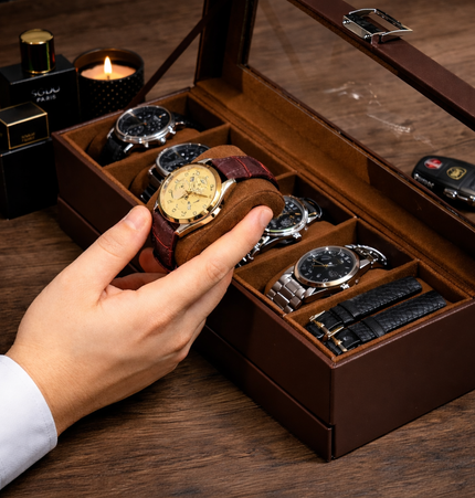 Cofanetto Porta Orologi (6 + 1)