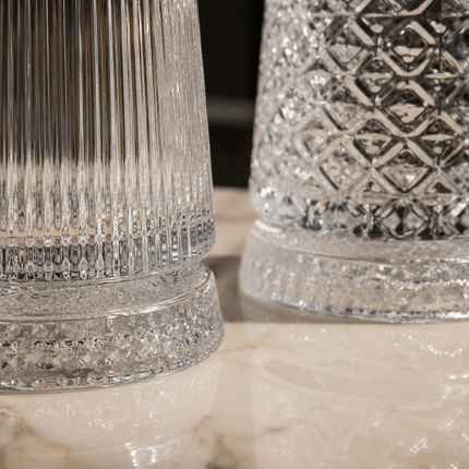 Bicchieri da Whiskey con Base Rotante