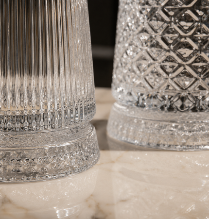 Bicchieri da Whiskey con Base Rotante