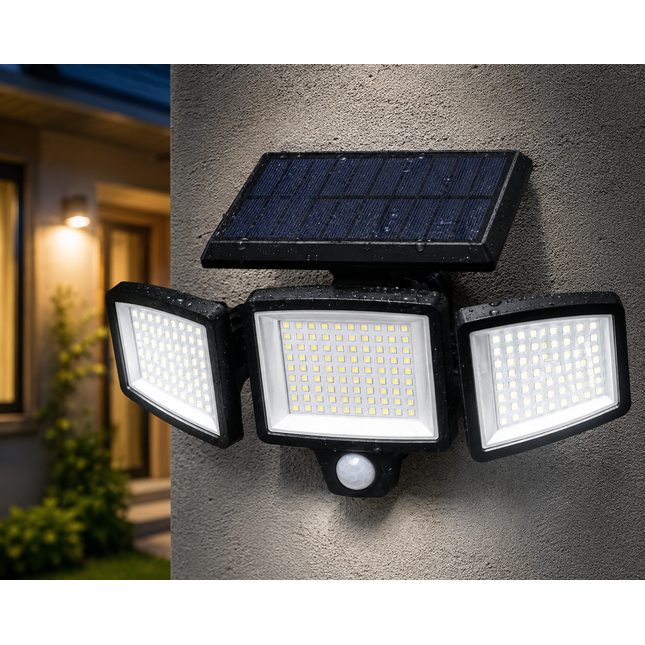 Solar Light Fence