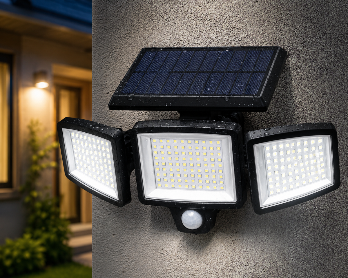 Solar Light Fence