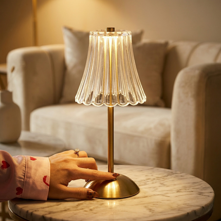 Lampada Cristallo Senza Fili