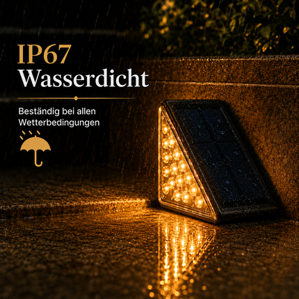 StepGlow™ — Solarleuchten für Treppen