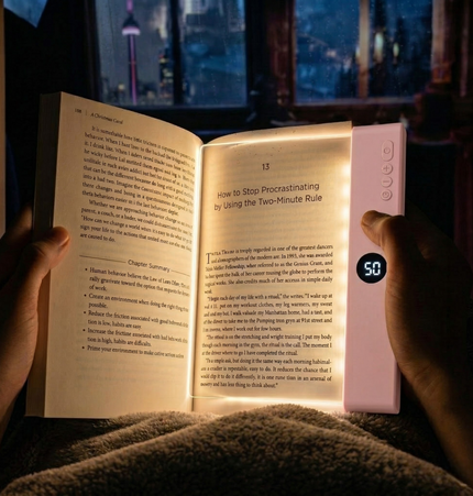 PageGlow™ – Luce LED per Lettura (Rosa)