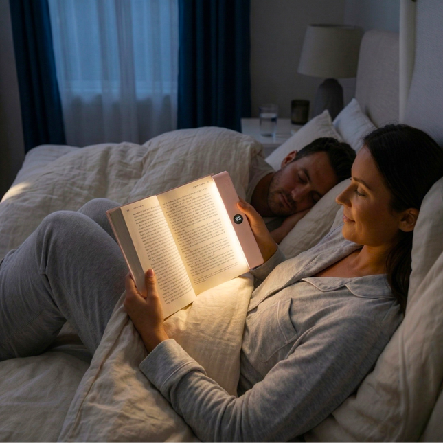 PageGlow™ – Luce LED per Lettura (Rosa)