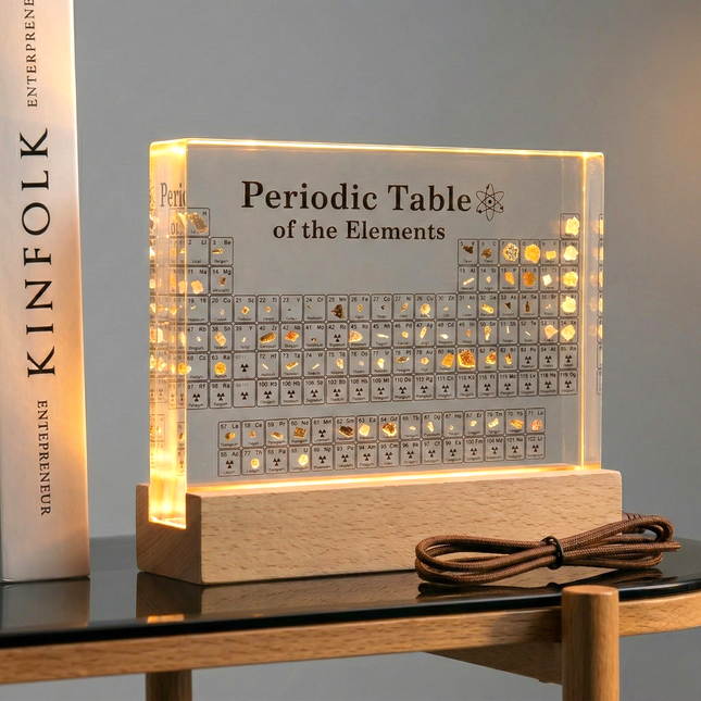 Tableau périodique avec éléments réels